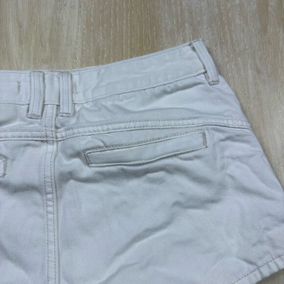 Free People White High Rise Sweet Surrender Shorts Size 28 - Picture 6 of 11